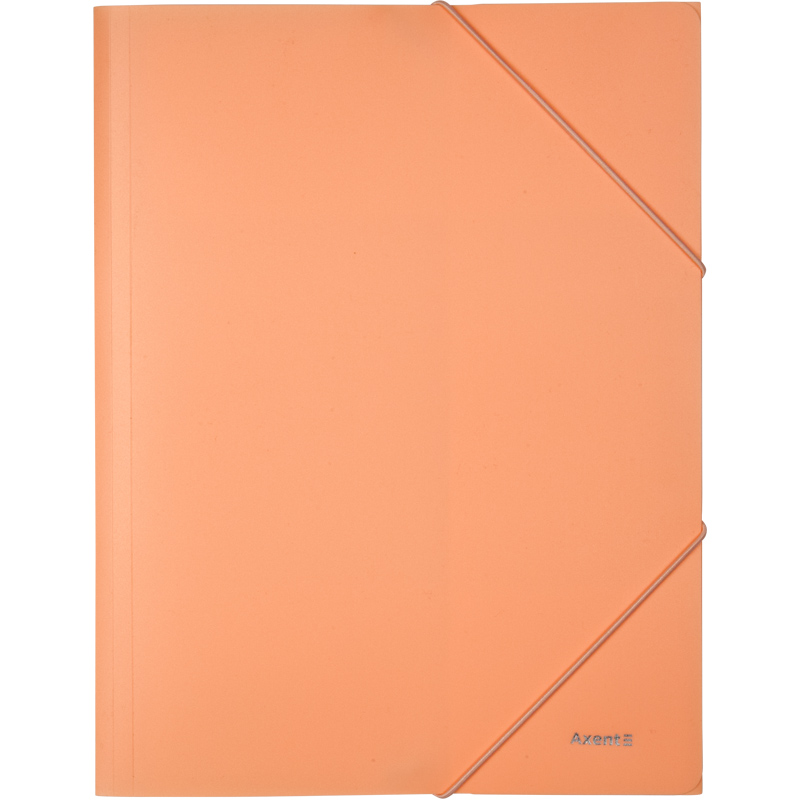 Папка на гумках Axent Pastelini 1504-42-A, А4, персикова